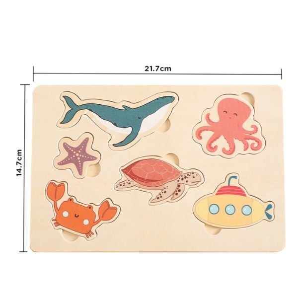 Bảng đồ chơi khám phá đại dương thông minh cho bé TOY07