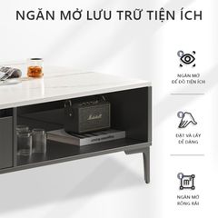 Bàn trà sofa mặt vân đá GP296