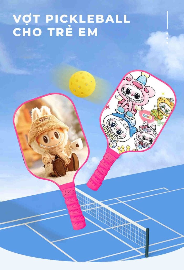 Vợt pickleball hoạt hình cho trẻ em - PK08