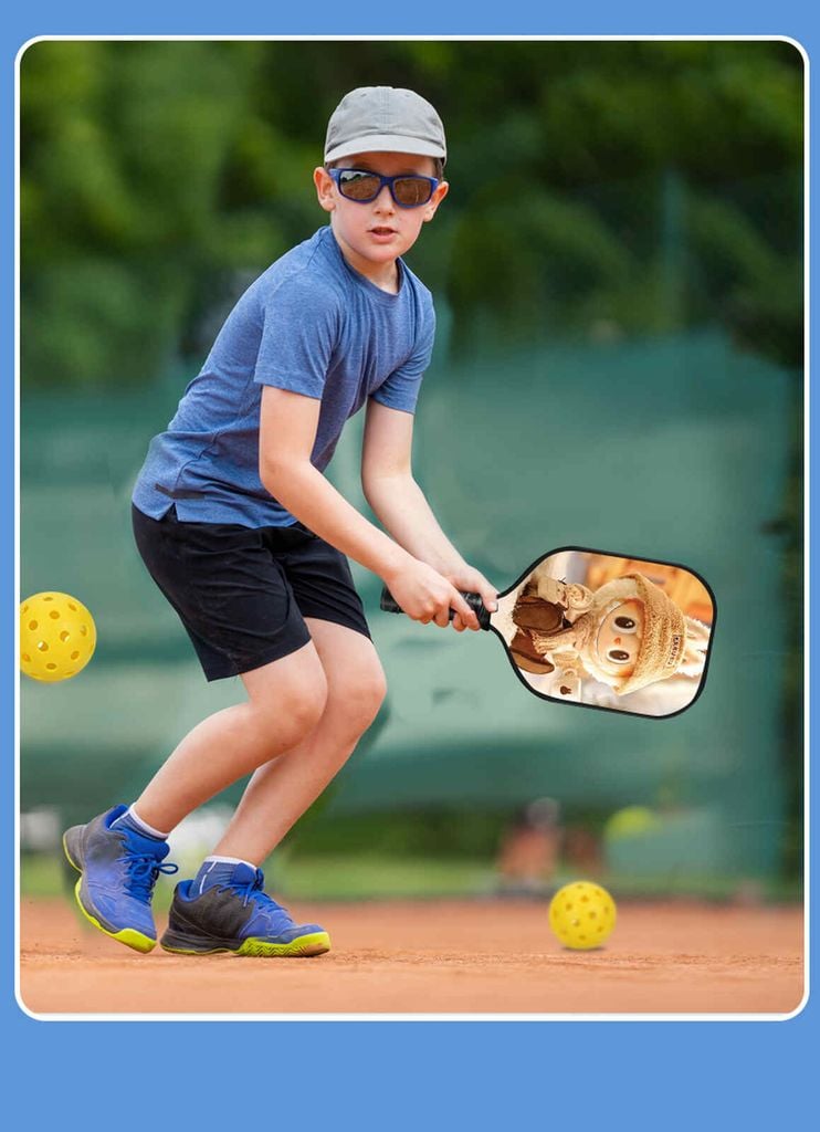 Vợt pickleball hoạt hình cho trẻ em - PK08