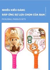 Vợt pickleball hoạt hình cho trẻ em - PK08
