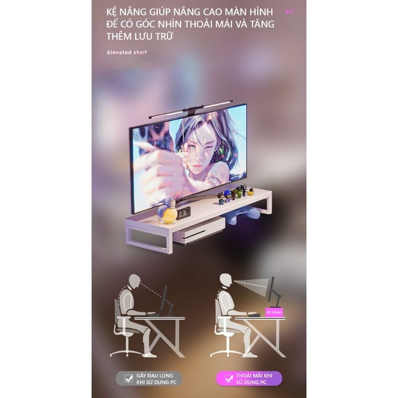 Kệ màn hình - GM80A