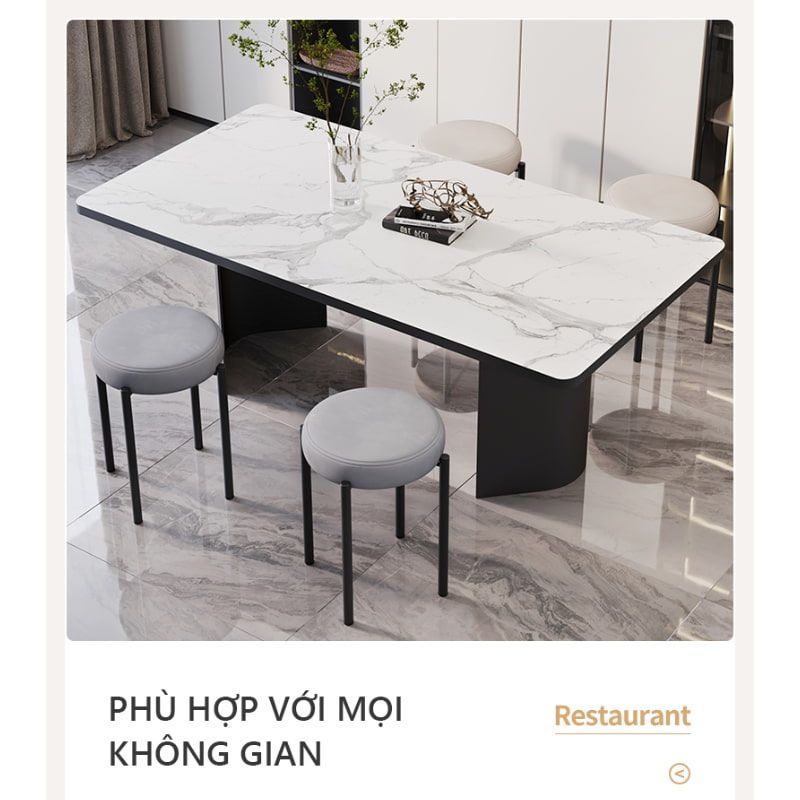 Ghế đôn tròn chân sắt GM78