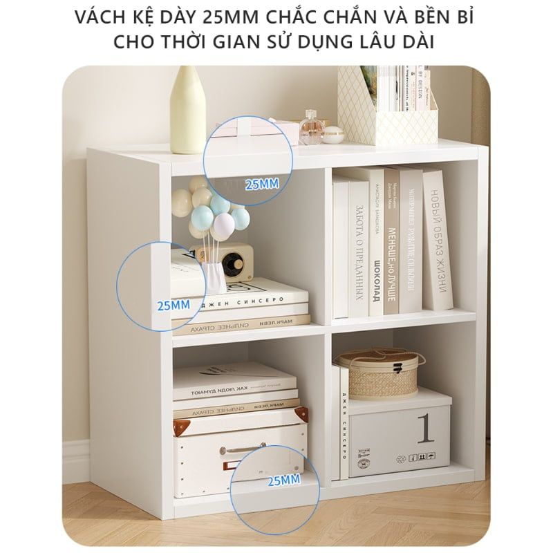 Kệ để đồ đa năng trắng - GA33