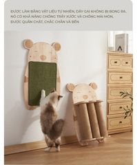 Thảm cào móng treo tường chắc chắn cho thú cưng - GU2