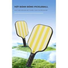 Vợt pickleball vàng viền trắng hiện đại - PK01A.1