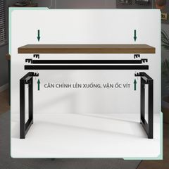 Bàn Gaming Chân Chữ U GM66