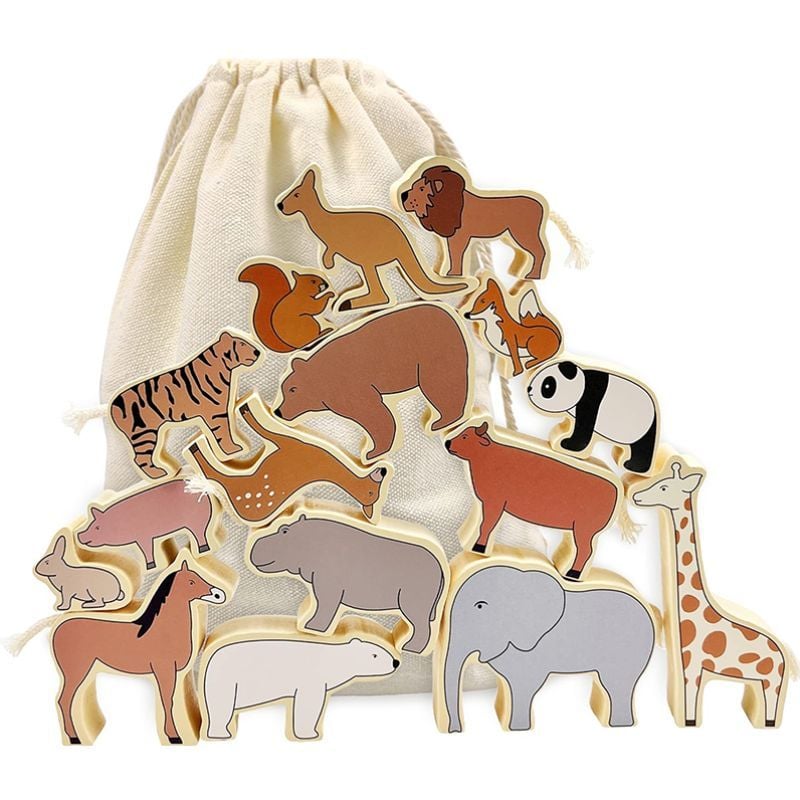 Bộ đồ chơi 16 con vật cho bé - TOY14