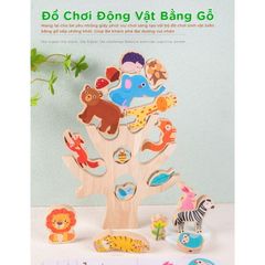 Bộ đồ chơi con thú rừng cho bé - TOY21