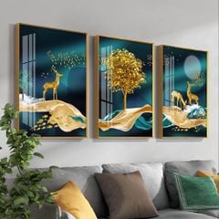 Tranh đơn hình chữ nhật kt 50*70*3 GD-B1