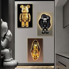 Tranh đơn hình chữ nhật kt 50*70*3 GD-B1