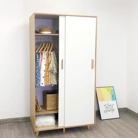 Tủ Quần Áo Cánh Lùa GOSS GP150