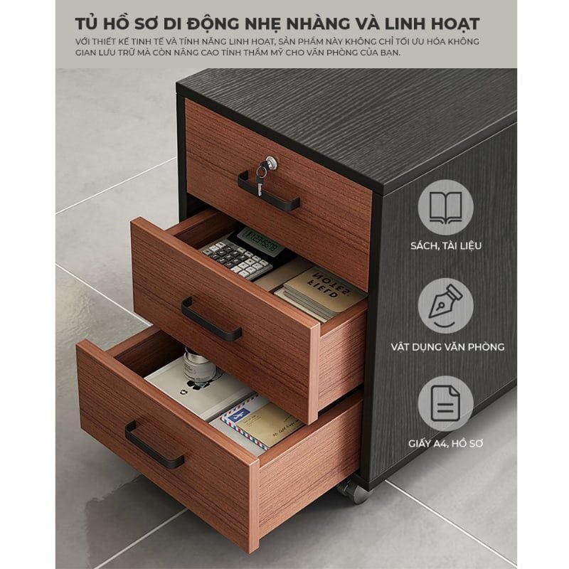 Tủ đựng hồ sơ tiện lợi - GP370