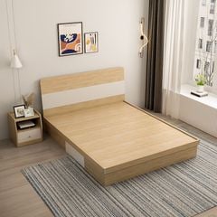 Giường ngủ hiện đại có ngăn kéo 2 bên - GP244