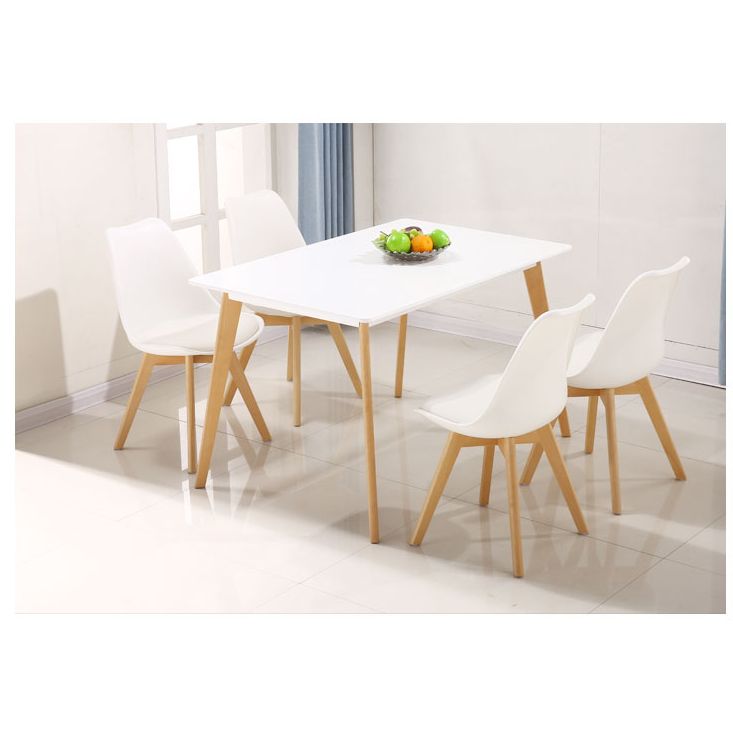 Ghế tựa chân gỗ mặt đệm GC04