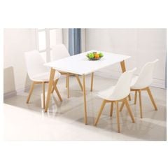 Ghế tựa chân gỗ mặt đệm GC04