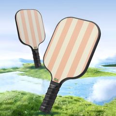 Vợt pickleball cam viền trắng hiện đại - PK01A.2