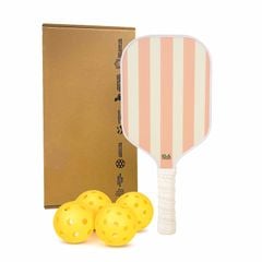 Vợt pickleball cam viền trắng hiện đại - PK01A.2