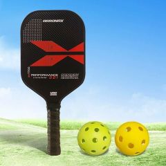 Vợt pickleball họa tiết đỏ cao cấp, chất lượng cao - PK02.1