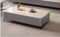 Bàn trà sofa mặt đá có ngăn tủ - GP379