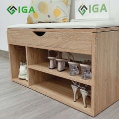 Tủ giày dép mặt đệm có cánh lật tiện ích - GP88