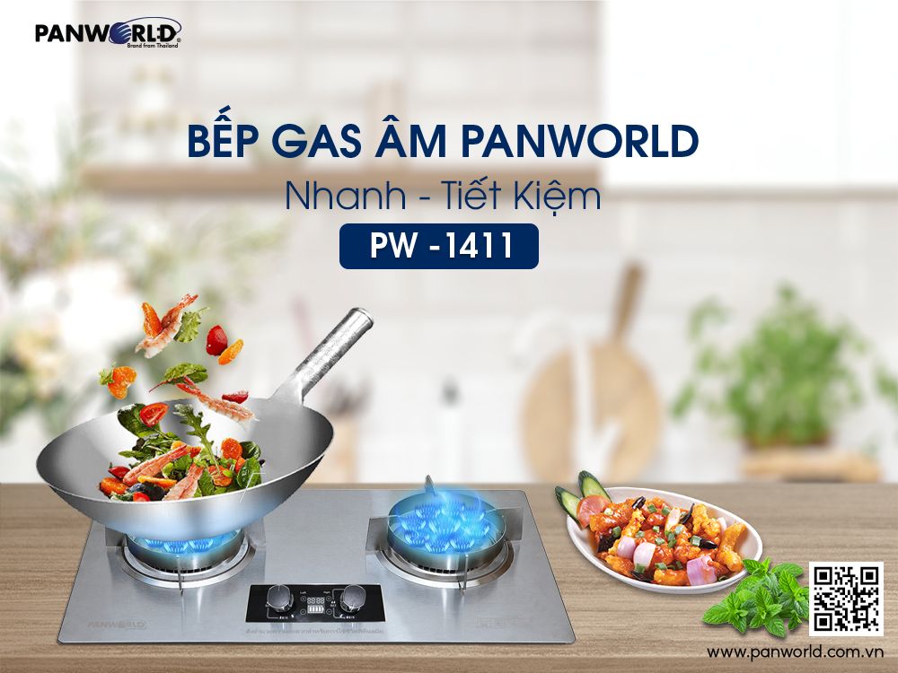 Bếp Gas Âm Panworld PW-1411