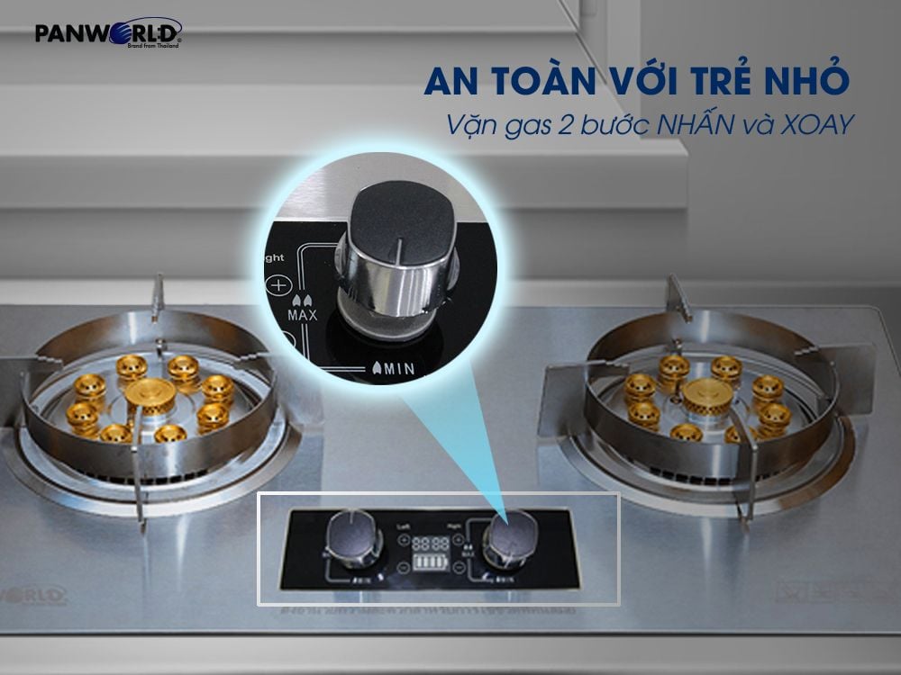 Bếp Gas Âm Panworld PW-1411