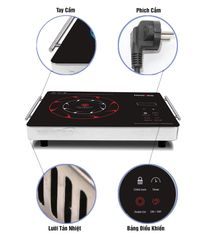 Bếp Hồng Ngoại Panworld PW-636 (R-B)