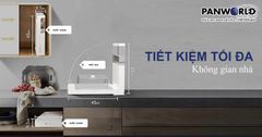 Máy Hấp Điện Gấp Gọn Panworld PW-2322 Bảng Điều Khiển Cơ