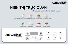 Máy Hấp Điện Gấp Gọn Panworld PW-2322 Bảng Điều Khiển Cơ
