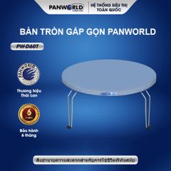 Bàn Tròn Gấp Gọn Ngồi Bệt Panworld PW-D60T