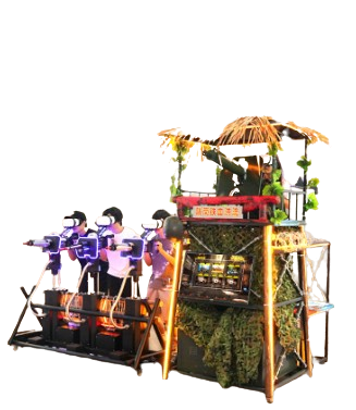 Máy bắn súng Gatling VR game 4 người