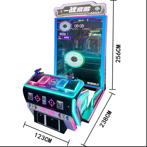 Máy game bắn súng đôi Top Gun
