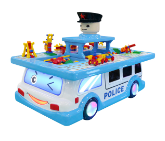 Bàn lego xe cảnh sát