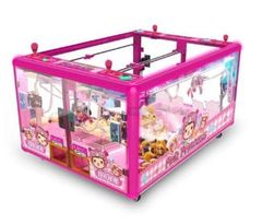 Máy gắp gấu vuông 4 cửa