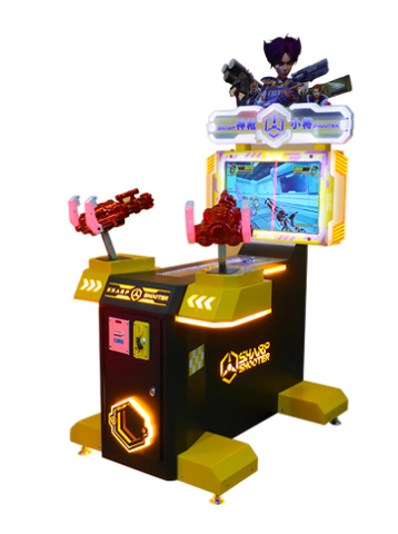 Máy game bắn súng đôi 02