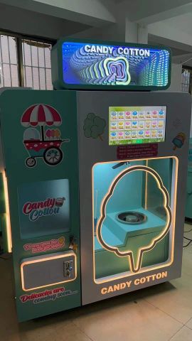 Máy làm kẹo bông tự động