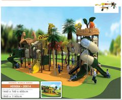 Nhà liên hoàn ngoài trời mẫu 05