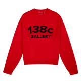  138C GALLERY/ BURNING LOVE KNIT SWEATER 