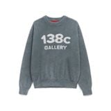  138C GALLERY/ TRUE LOVE KNIT FUZZY SWEATER 