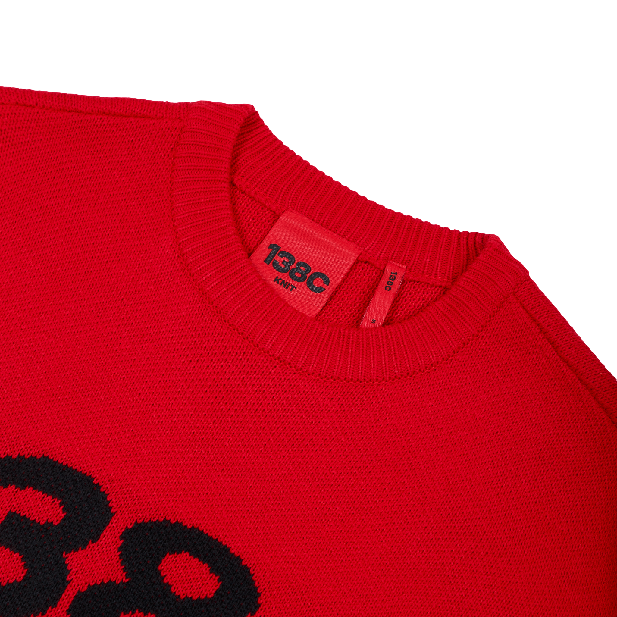  138C GALLERY/ BURNING LOVE KNIT SWEATER 