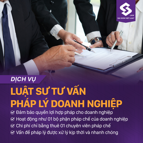  Dịch vụ luật sư tư vấn pháp lý Doanh nghiệp 