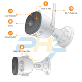  Camera IMOU Bullet 2C IPC-F22P | Không dây | IP WIFI | 2 MP | 1080P | Ngoài trời 