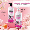 Dầu gội Dầu xả Nước Hoa Cho Tóc Khô Xơ, Chẻ Ngọn Kerasys 600ml Perfume Blooming & Flowery Rinse