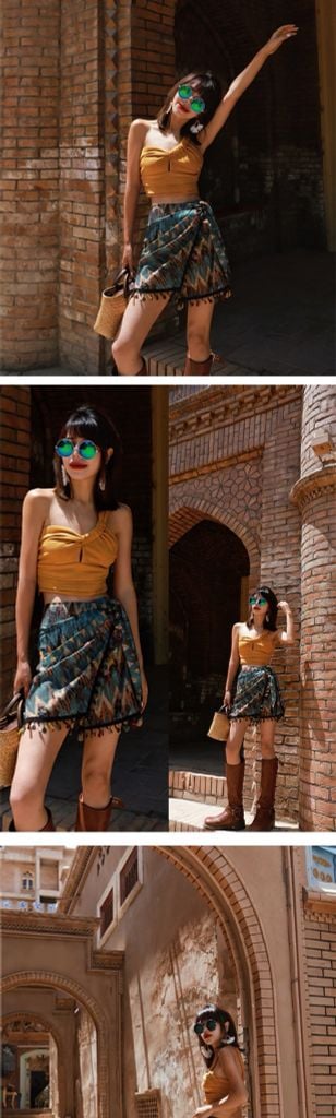 Chân Váy Hoạ Tiết - Desert Warrior