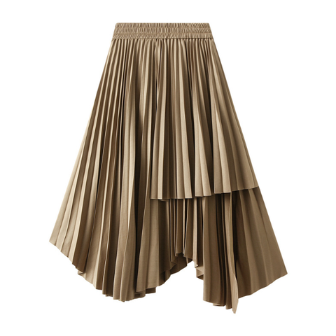 chân váy xếp Li 2 lớp