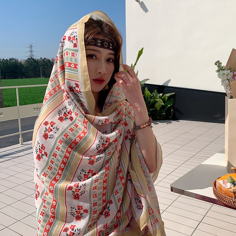 Khăn Choàng Boho Hè
