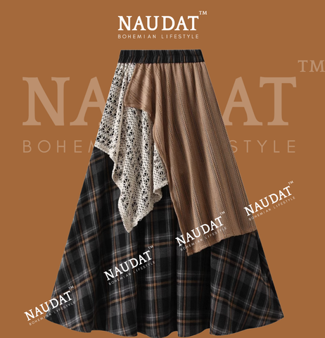 Chân Váy Caro 3 Lớp