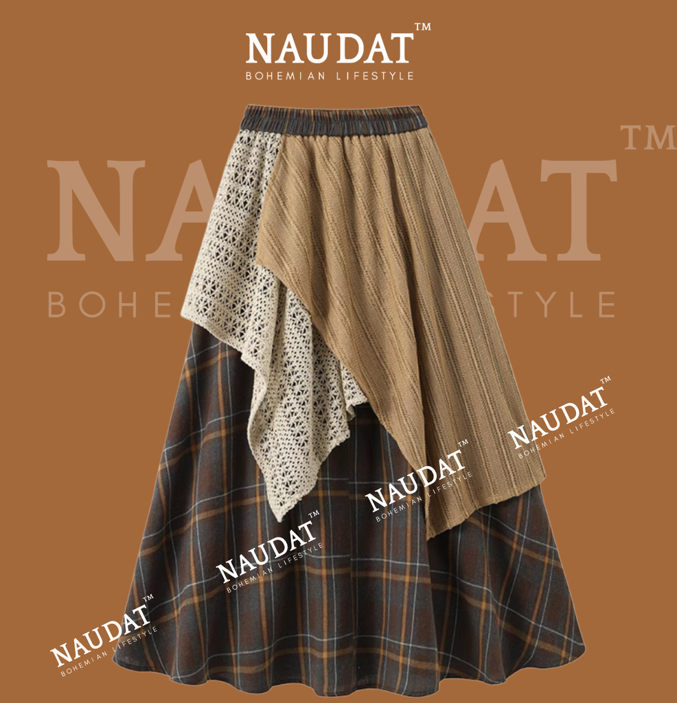 Chân Váy Caro 3 Lớp