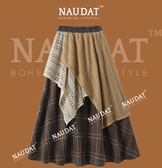 Chân Váy Caro 3 Lớp